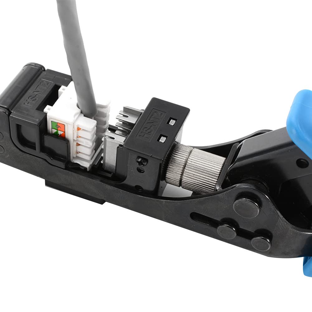 Pinza crimpatrice RJ45, RJ11, 4 paia per jack