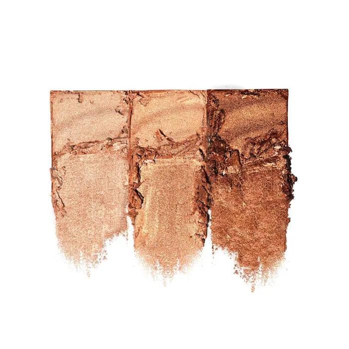 Natasha Denona Golden Highlighter Trio Multi-Use Hybrid Glow Palette, 1 Count (Pack of 1)