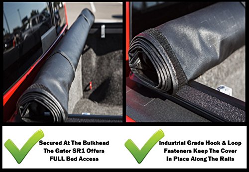 Gator Sr1 Premium Roll Up Tonneau Truck Bed Cover 2015 2018 Ford F150 5 5 Ft Bed Buy Online In Barbados At Desertcart