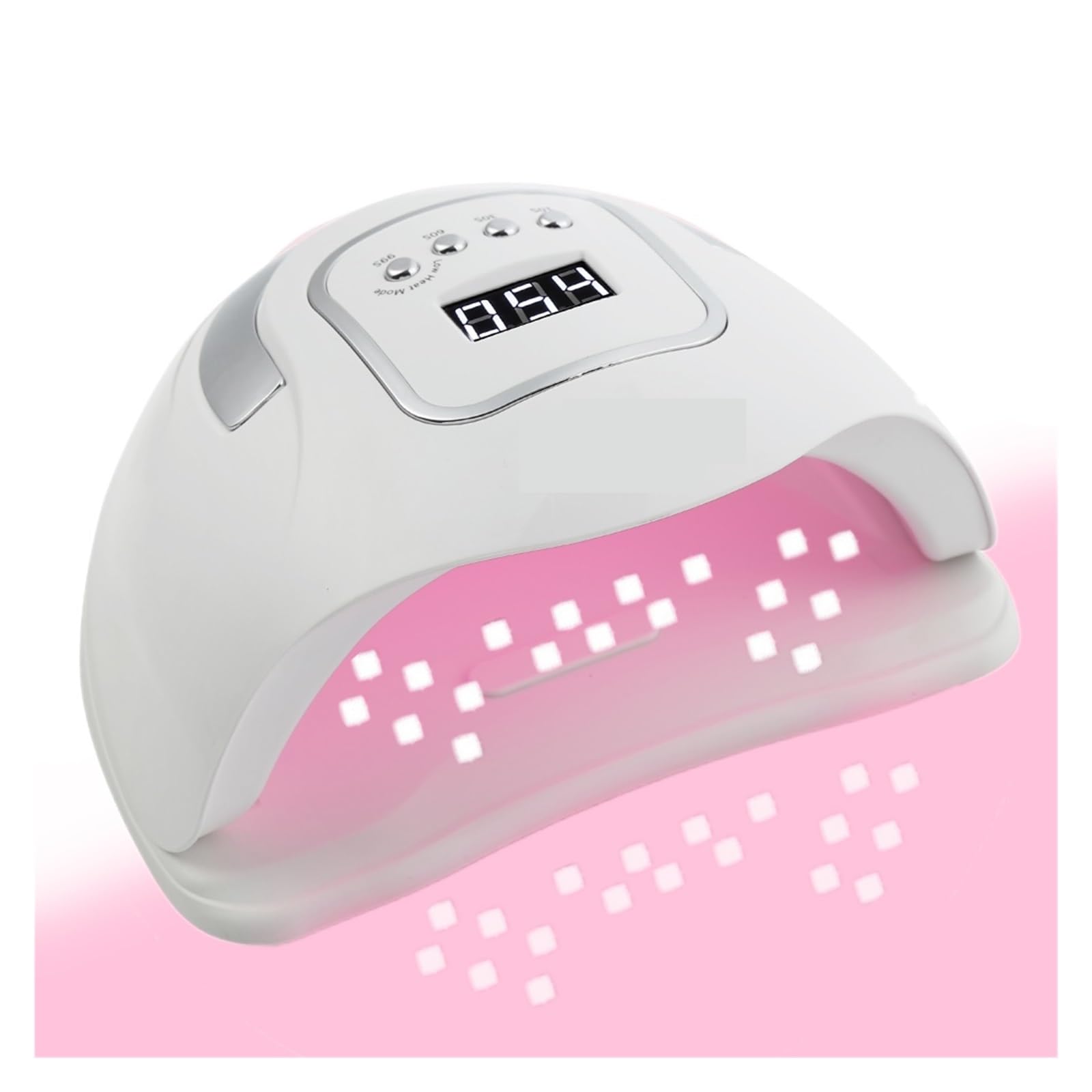 lampada per unghie, Lampada UV LED per unghie 300W ad alta potenza con ampio display LCD touch, 66, asciugatrice smart(6)