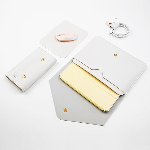 Miniatura 4 de Funda para laptop compatible con Surface Laptop Go 12.4, iPad Pro 11 con teclado mágico con bolsa pequeña, alfombrilla de mouse y organizador de