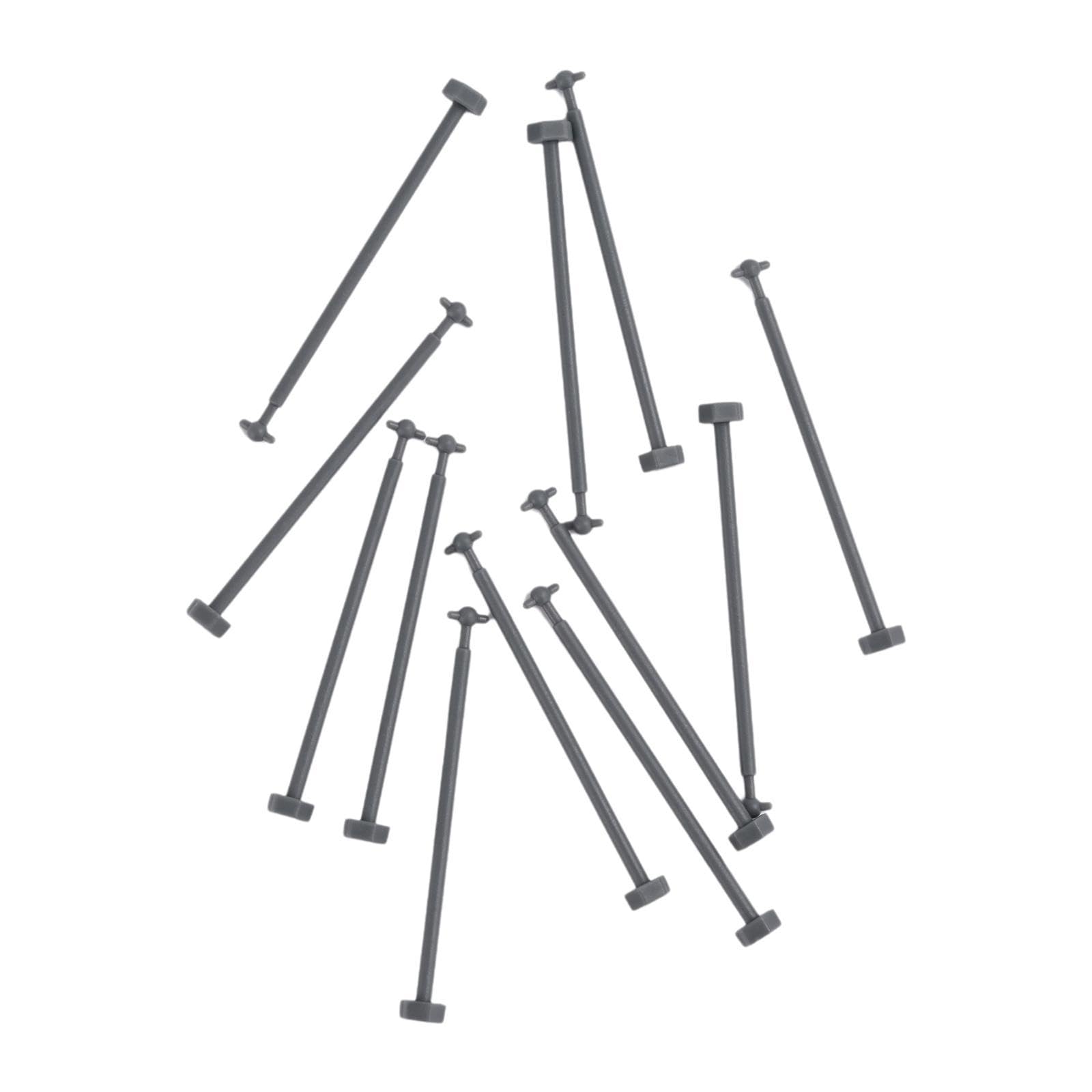 bnf® 12Pcs 1:87 HO Scale Motor Drive Rods Building Train Accessories for Railways 45.6mm|Toys & Hobbies-image-42