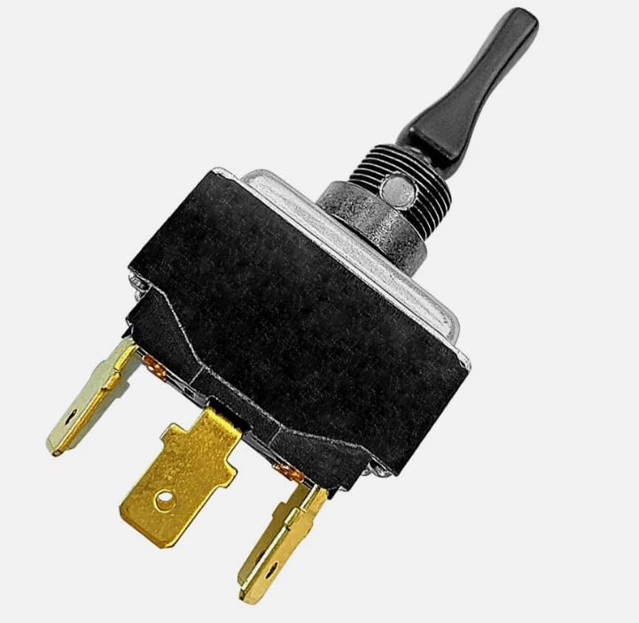 Momentary Toggle Switch K301-317 K301317 Durable Metal Black Fit for Kenworth