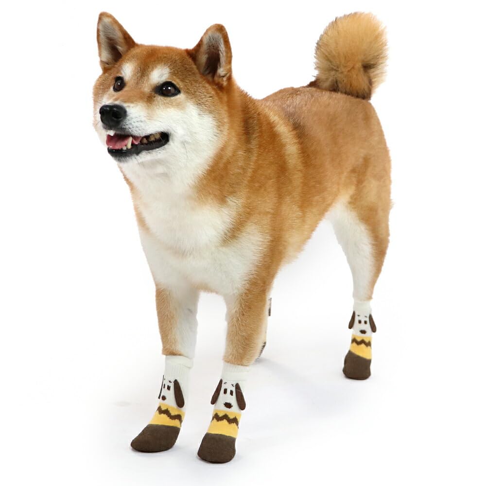 Amazon.co.jp: Pet Paradise Dog Clothes Shoes Socks Non-Slip Snoopy