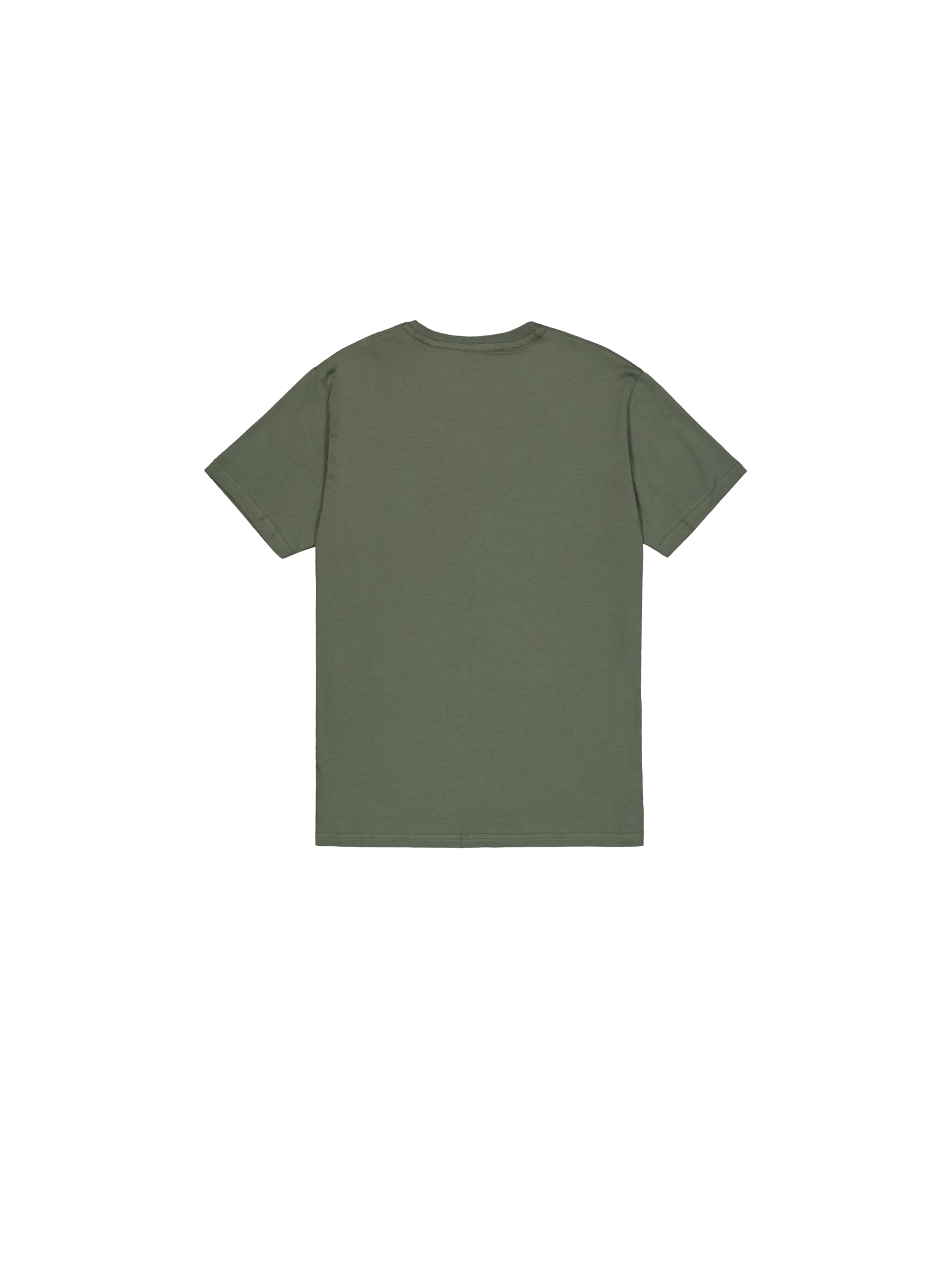 Alpha Industries Alpha Label T T-Shirt für Herren Dark Olive – Ansicht 2