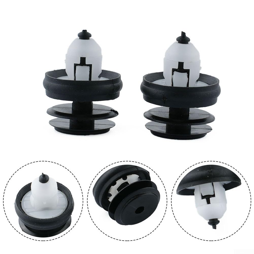 Motoforti 25 Clip Fissaggio Pannello Porta Per Dodge Caravan E Chrysler | Ricambio Plastica Bianco 6505292AA Per Interni Auto