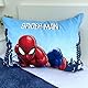 Marvel Spider-Man Kinderbettwäsche, für Jungen, Reißverschluss, Baumwolle, Blaue 140x200cm Oeko-TEX (A)