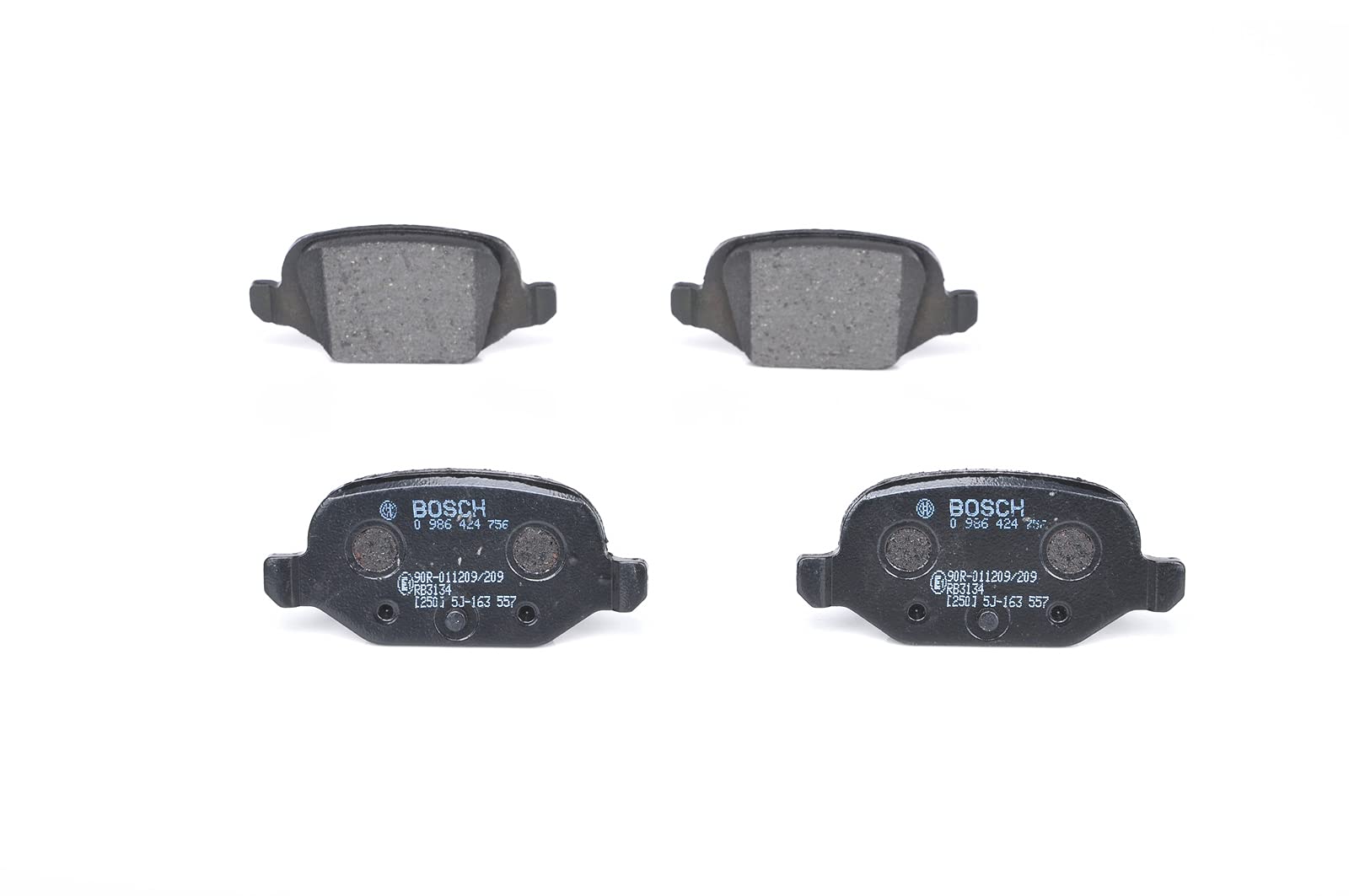 Bosch BP1355 - Pastiglie Freni Auto, Asse Anteriore