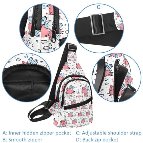 Bolsa de senderismo unisex para organizar objetos personales con comodidad 4