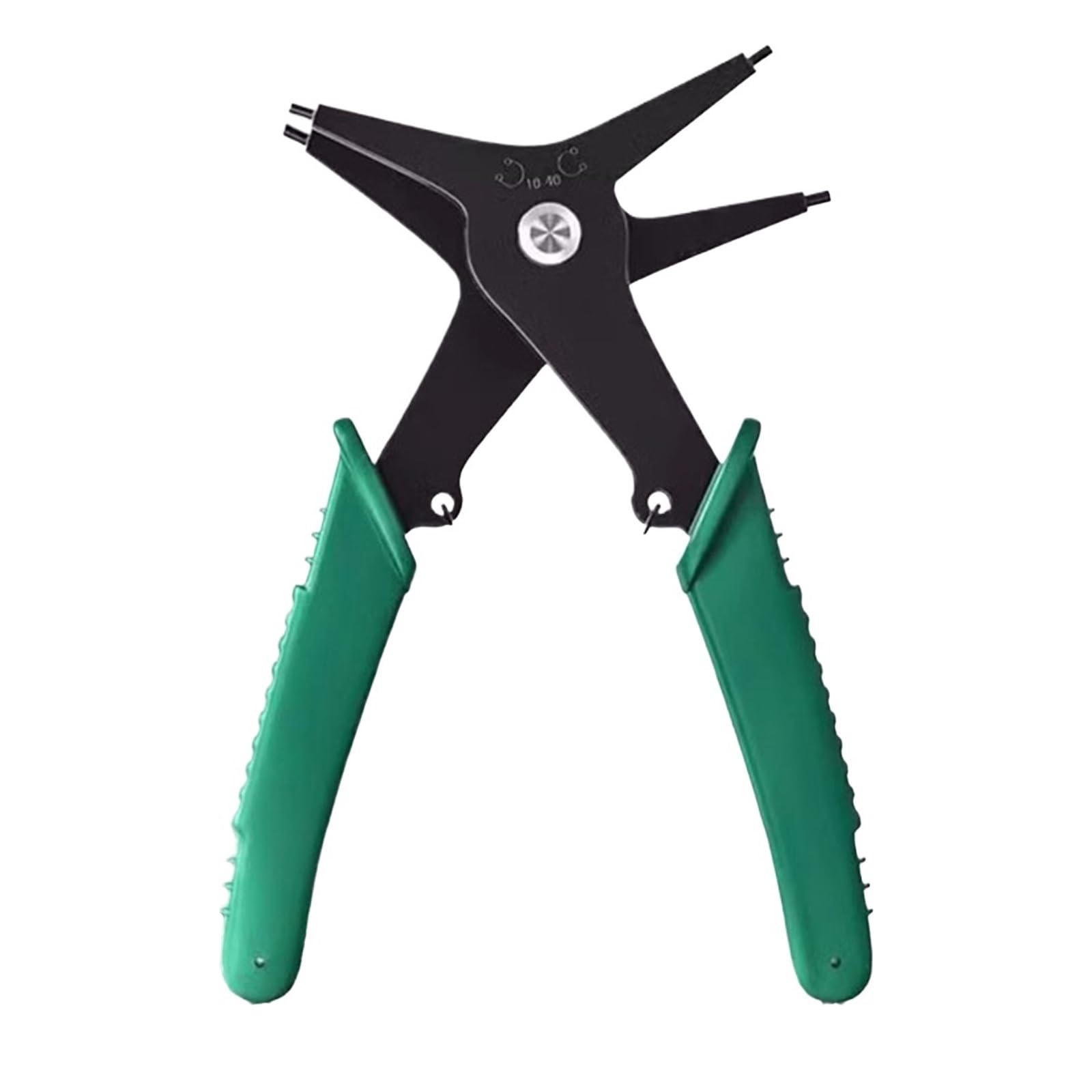 Mdsiokhj Green Snap Ring Plier Snap Ring Pliers Dual Purpose Circlip Removing Reassembling Tool For Internal And External(Green)