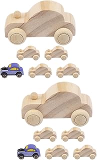 Kisangel 1 Juego Coche De Grafiti Autos De Juguete Para Manualidades Con Coches Para Bricolaje Pintura De Coches Juguetes Para El Coche Para De Madera 6 Piezas