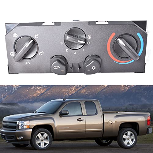 A/C Air Conditioning Heater Control Panel 25841856 A/C Heater Control Switch 15-73870 Replacement For Colorado Canyon 2004-2012 #TOP30