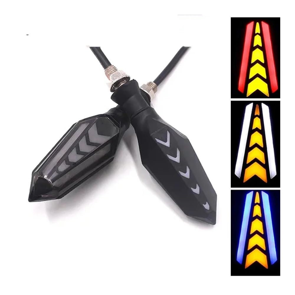 Freno Luce Stop Lampada 12V Moto Lampeggiatore LED Indicatori di Direzione Luce M10 Indicatore Che Scorre Lampada Universale per GSX S1000 GSR 400 750 600 per VS&trom
