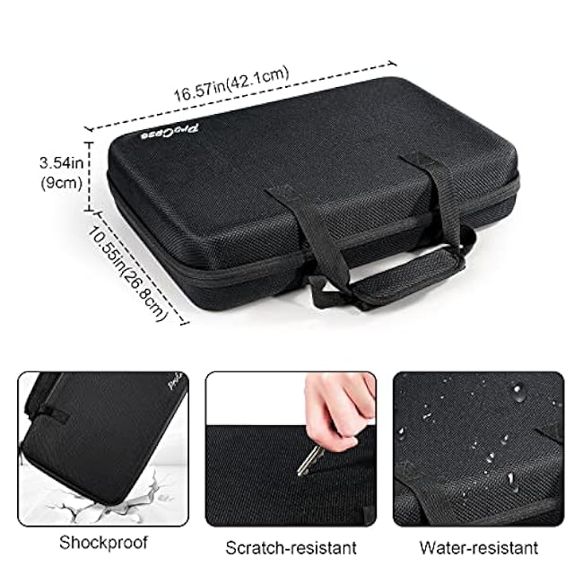 ProCase Knife Display Case for Pocket Knives, 69 Slots EDC Mini Knife Storage Holder Box, Butterfly Cuchillo Collection Organizer, Folding Knife Pouch Carrier Bag Protector for keeping Knives -Black