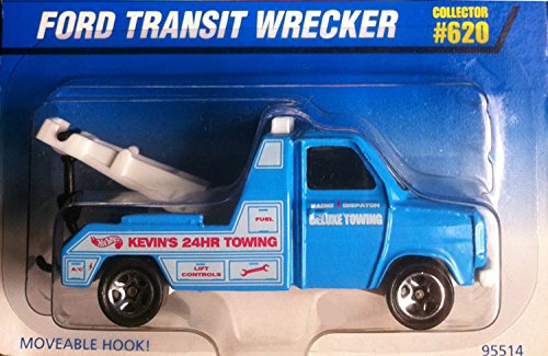 Ford Transit Wrecker Hot Wheels 1:64 Escala miniatura 2