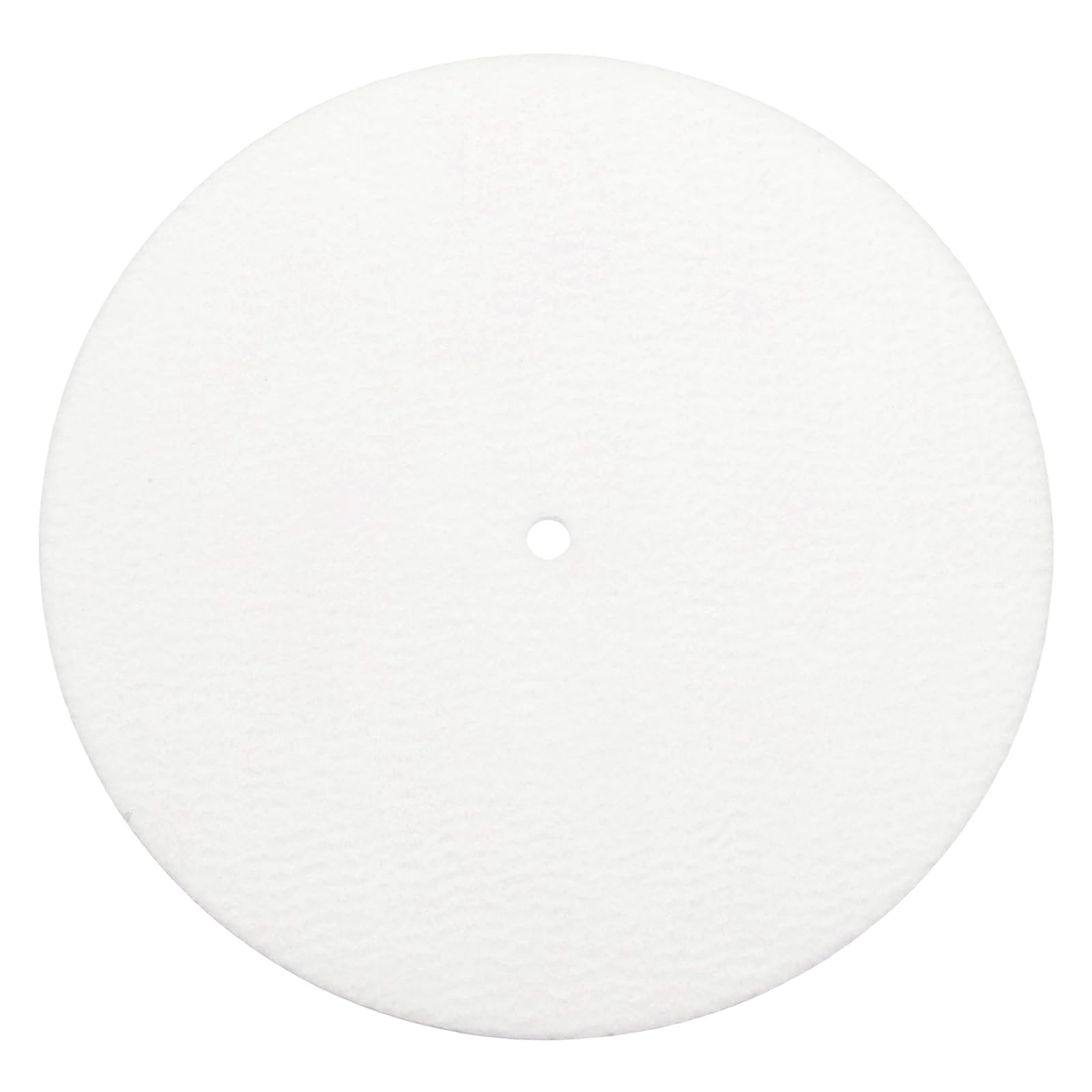 QUARKZMAN Tappetino Per Giradischi 7'' Feltro Antivibrazione Bianco