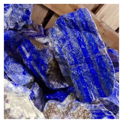 Lapis-lazuli brut d'exception de 1 kg en cristal de quartz véritable - 7