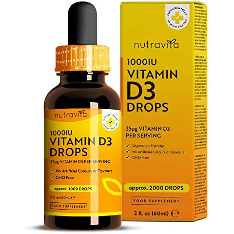 Nutravita Vitamina D3 Gotas 1000UI Cover