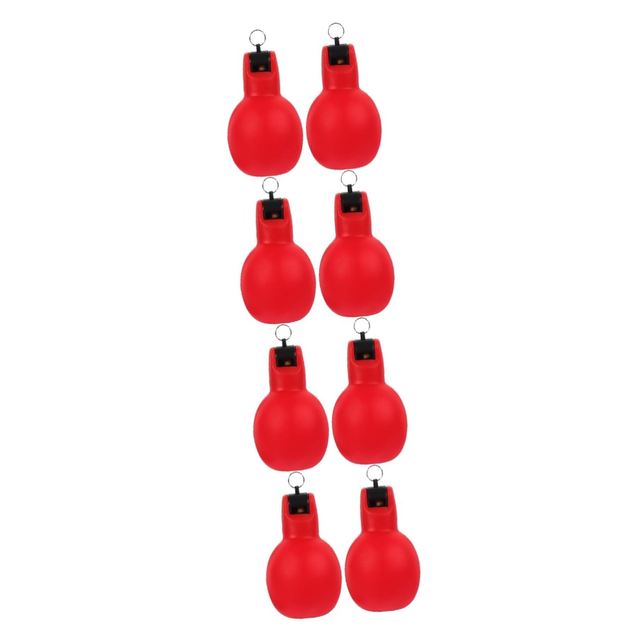 BESPORTBLE Outdoor-Pfeife pfeifenständer düdük Notfall Pfeife notfallausrüstung Campingpfeife tragbare kleine Pfeife Multifunktions-Quetschpfeife Jagdpfeife Pfeife für Camping PVC rot