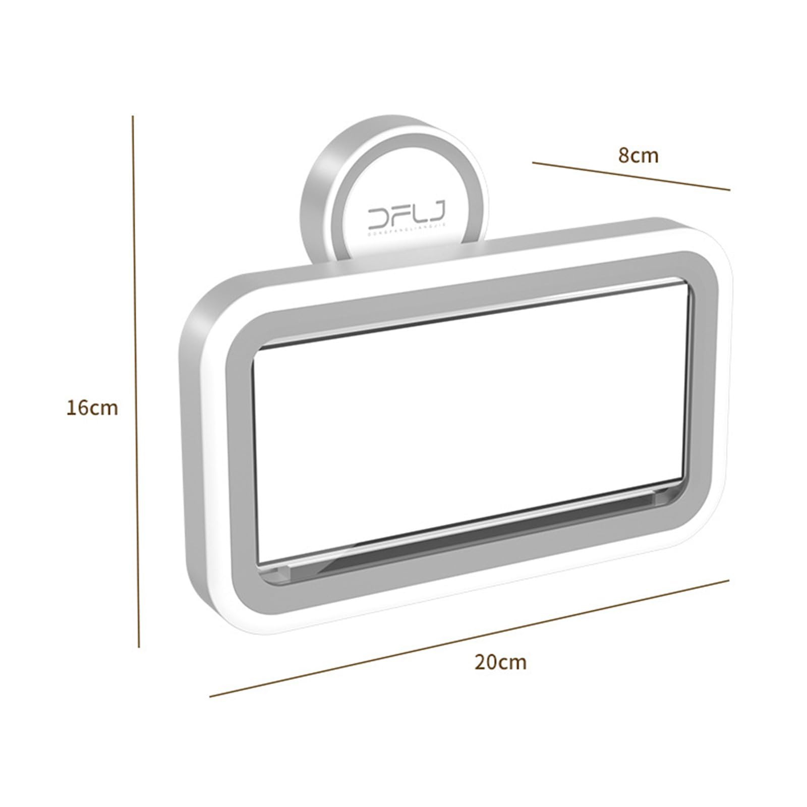 Soporte para teléfono de ducha, impermeable, giratorio, ajustable, soporte de pared para teléfono celular, soporte de alta sensibilidad, soporte de ducha impermeable, soporte de pared para
