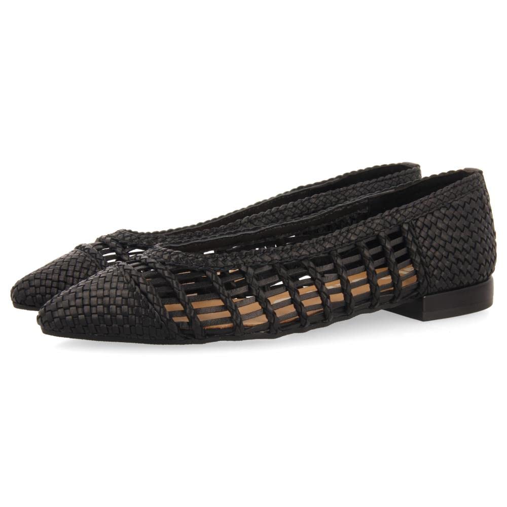 GIOSEPPO Women's Sagada Ballet Flats, Black, 8.5 UK