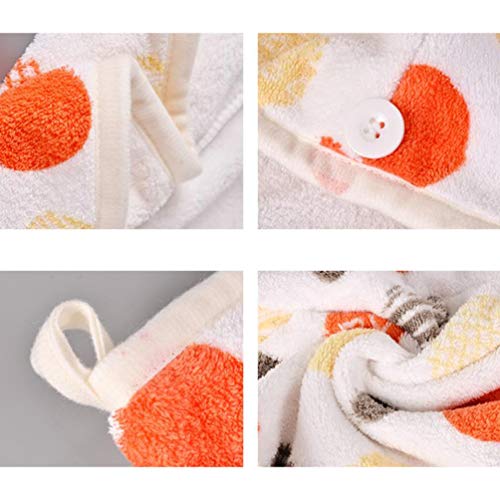 Minkissy Cabelo Toalha De Secagem Rápida Velo Coral Banho Cabelo Toalha De Microfibra de Cabelo Toal