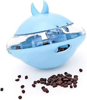 PetsoignÃ© Tumbler Dog Toy Interactive Durable Dog Treat Toy for Food Snacks Dispensing/IQ Training/Playing (Blue)