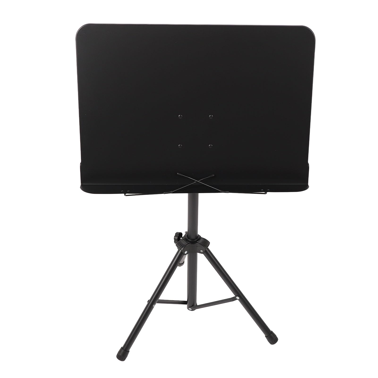 Eujgoov Atril Profesional para Libros de Música, Altura Ajustable, Plegable, para Partituras, con Resistente Construcción de Metal ABS y Bolsa de Transporte para Músicos, Directores, (BLACK)