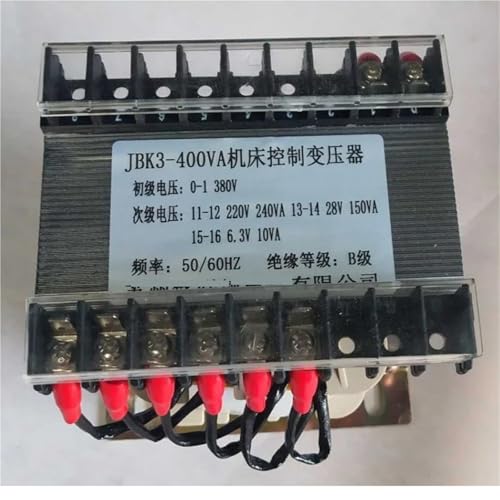 Transformateur de commande JBK3 400VA convertisseur de tension 380V robuste