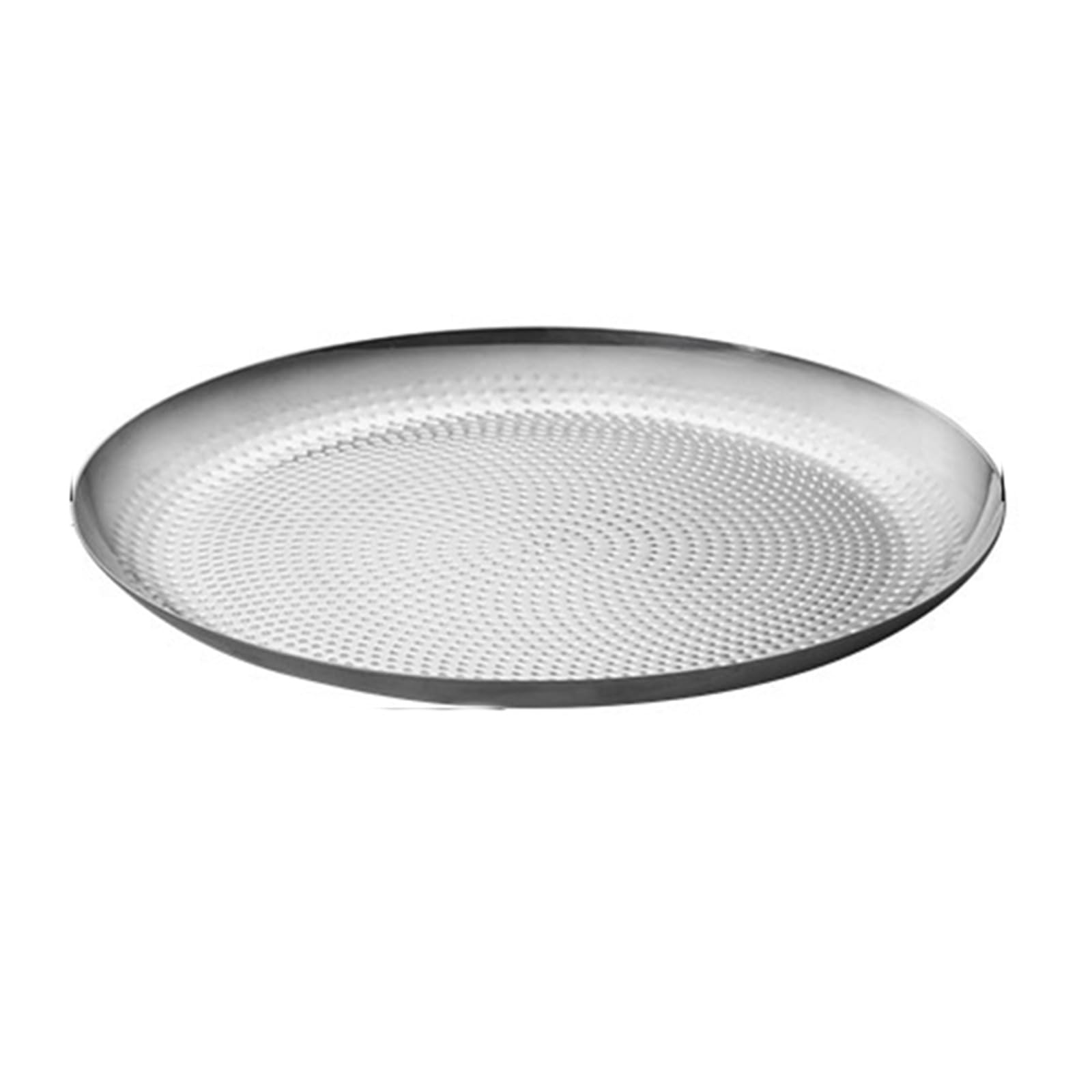 Kalttoy Kitchen Fruit Dessert Plates Stainless Steels Camping Plates Metal Tableware Portable Meal Plate for Household Camping Dishes for Snacks Salad Appetizer Fruit