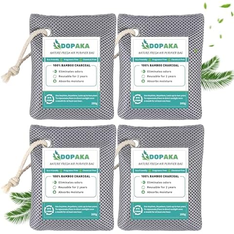 Dopaka Bamboo Charcoal Air Purifier Bags Cover