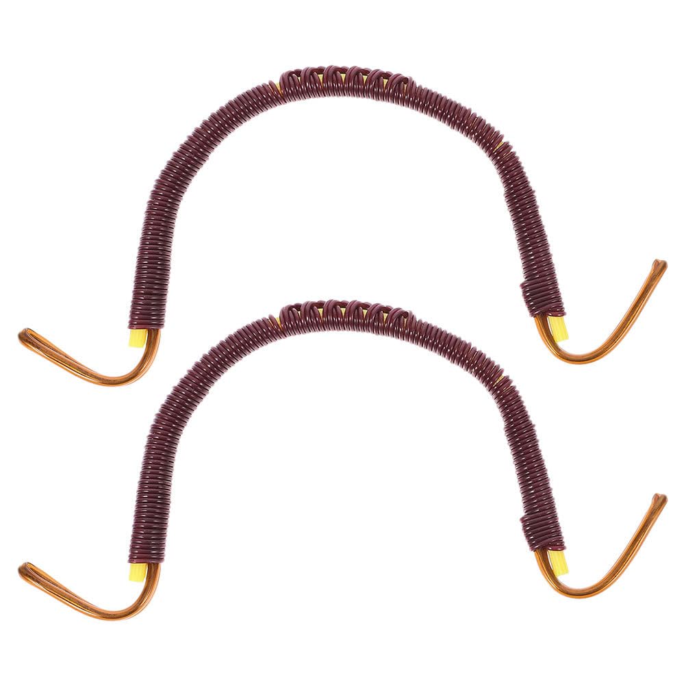 2piezas Mango De Tetera De Ratan Accesorios para Teteras De Cerámica Reemplazo De Asas Forma para Teteras Chinas Diseño Elegante Y Duradero