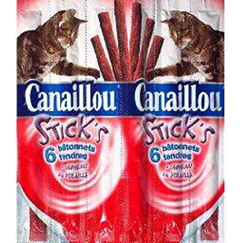 CANAILL.Stick Carne Gato 6X5G 3250391024988