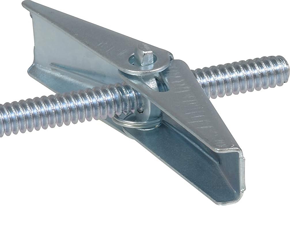 Hillman Toggle Bolts, 3/16in x 3in, 50 Pack, Zinc