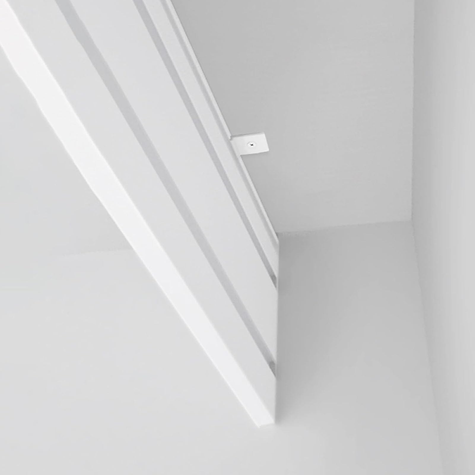 Zaciemniająca aluminiowa płyta gzymsowa 3 stopy do 4,9 m długości lambrekin panel montaż sufitowy bez ścieżki dekoracyjny design dla stylowego wystroju domu