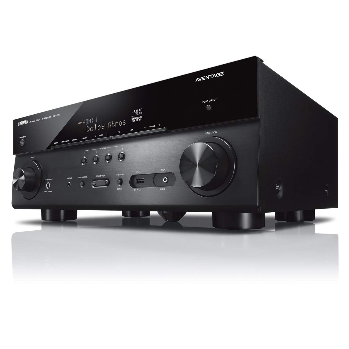 YAMAHA RX-A780 AVENTAGE AVアンプ ドルビーアトモス対応 Amazon.com: Yamaha AVENTAGE RX-A780 7.2-ch 4K Ultra HD AV Receiver
