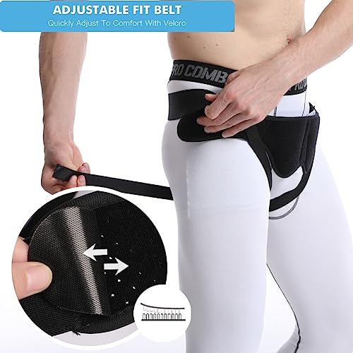 Faja para Hernia Ibluelover Ajustable para Hombre M miniatura 5