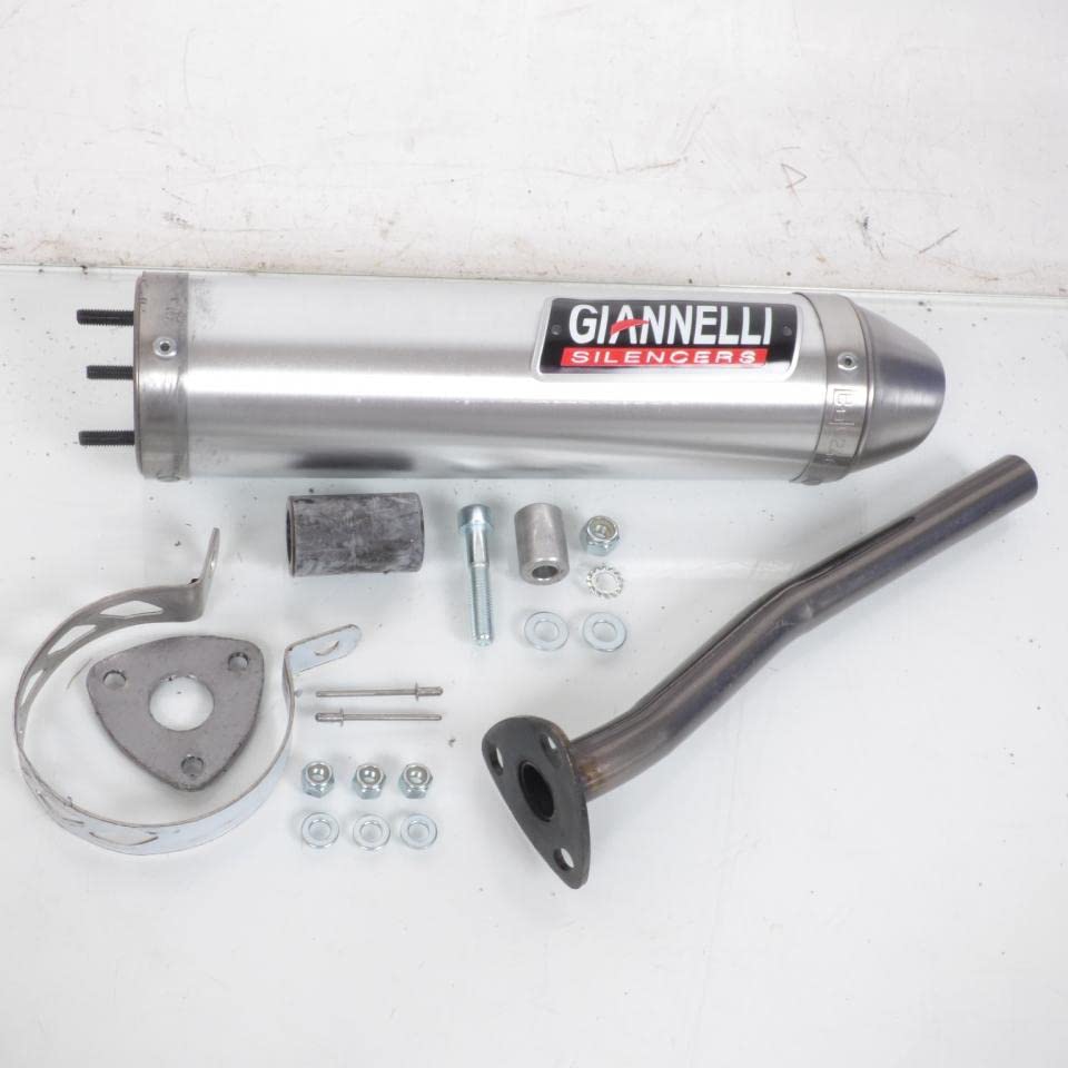 Silenciador de escape GIANNELLI para Moto MBK 50 X-Limit Trail 4T 1997 a 1999