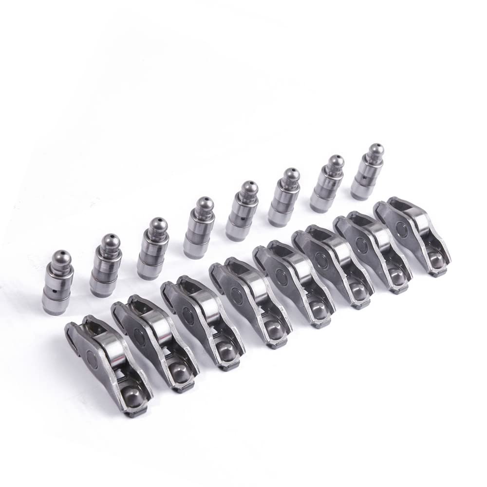 16x Hydrostößel Ventilstößel und 16x Schlepphebel kompatibel mit A4 A6 Q5 06E109409K 06E109417P