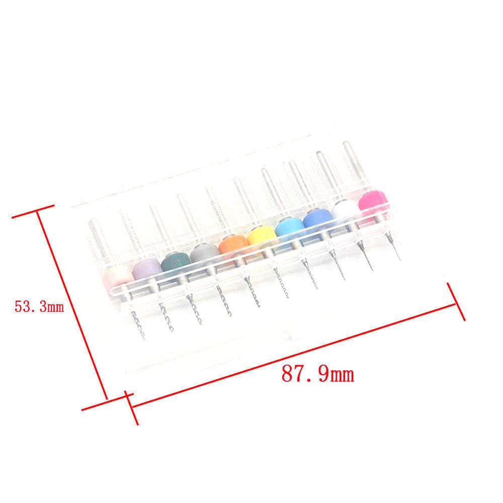 5pcs 0.3mm to 1.2mm PCB Mini Drill Bit Tungsten Steel Carbide for Print Circuit Board CNC Drill Bits Machine