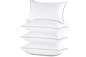 JOLLYVOGUE Pillows Queen Size Set of 4
