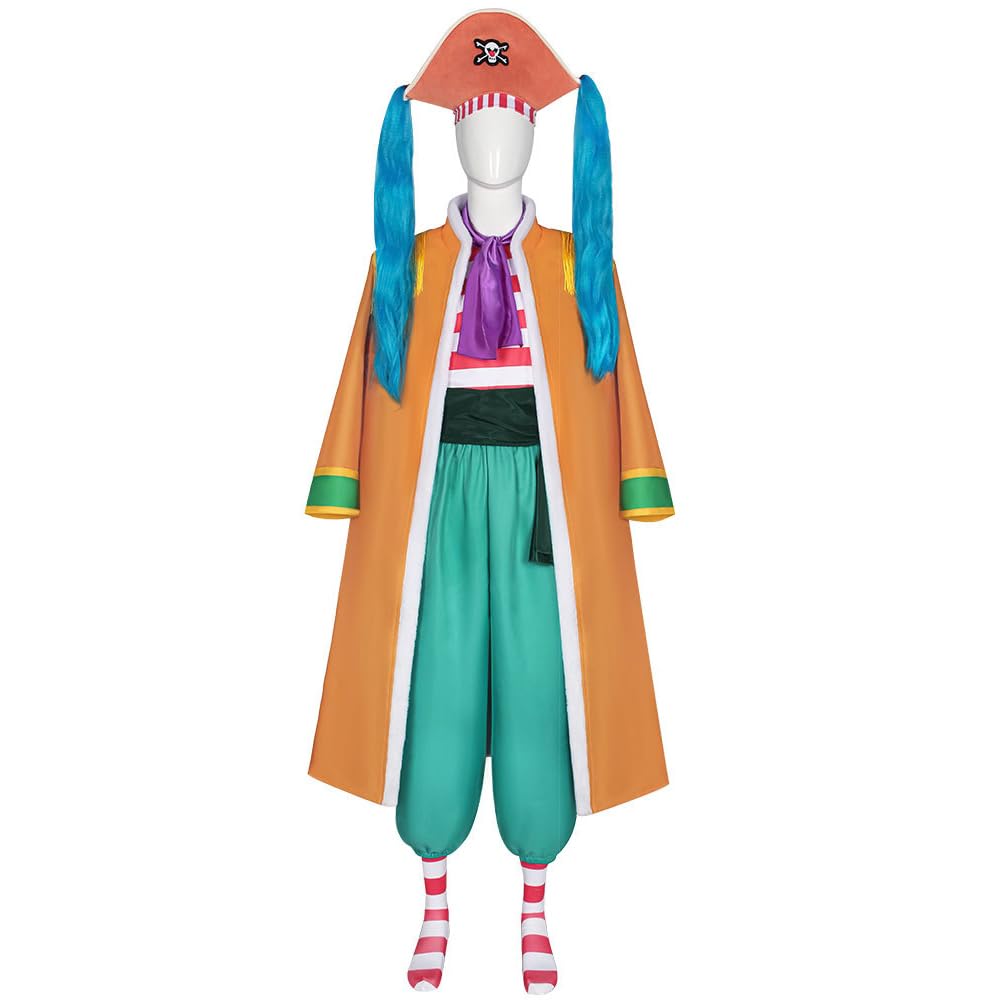 Amazon.co.jp: バギー コスプレ衣装 道化のバギー ワンピース