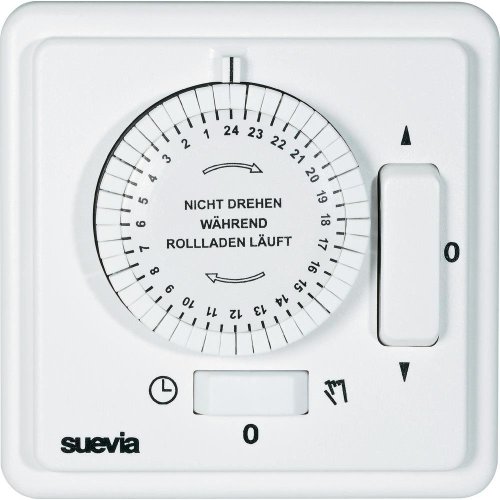 Preisvergleich Produktbild Suevia ROLLADENSCHALTUHR UP 248 T30 ROL WEIß