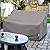 BOLTLINK Outdoor Patio Furniture Covers Waterproof ,Durable 3-Seater Sofa Cover Fits up to 79W x 38D x 35H inches