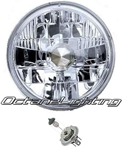Octane Lighting 55 56 57 Chevy Halogen Headlight Headlamp Bulbs Crystal Clear H4 60/55W Pair