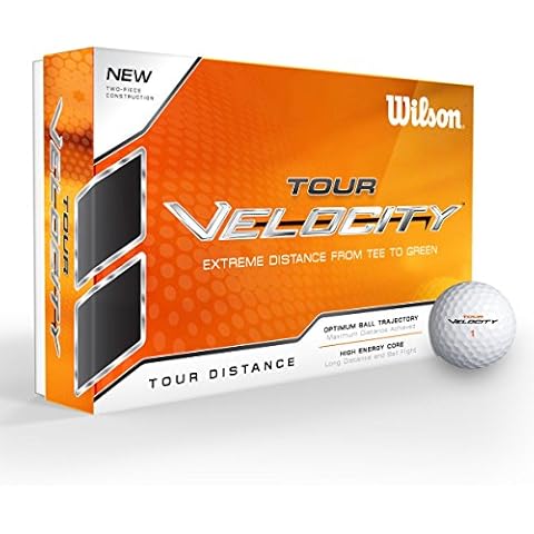 Bola de golf blanda Wilson Staff Tour Velocity Distance Cover