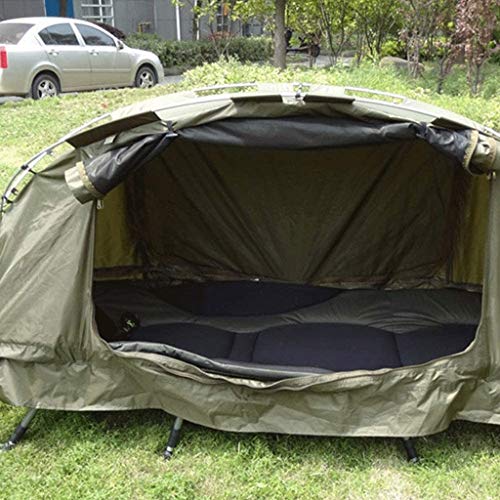 Carpa invierno 4 estaciones para 1 persona con cama elevada miniatura 3