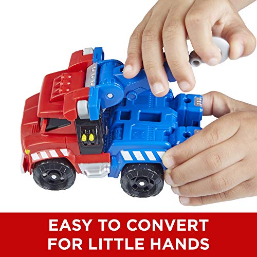 Transformers B1835 Playskool Heroes Rescue Bots Optimus Prime, Converting Toy Robot Action Figure thumb #4