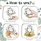 Kotkiddy 9 Stück Woodland Animals Honeycomb Centerpieces 3D Tischdekor Woodland Baby Shower Dekorationen für Mädchen Junge Grün Waldthema Baby Shower Erster Geburtstag