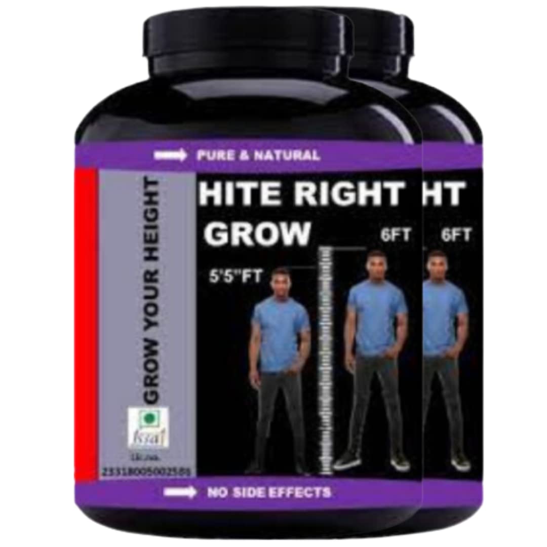 Hite Right Grow | Height Increasing | Height Growth & Height | Gain | Capsule | Boys & Girls | Increase & growth
